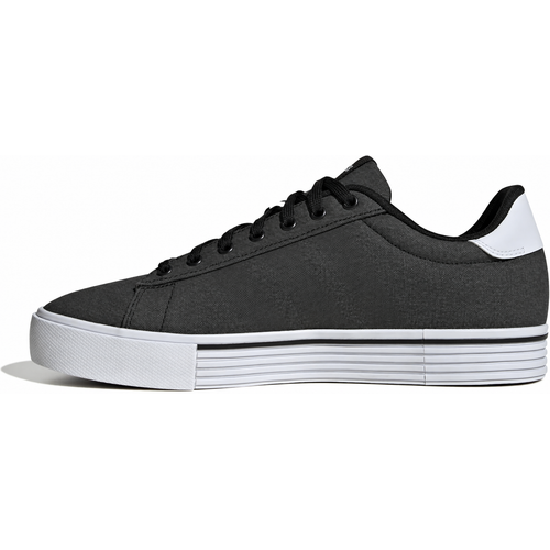 Reinforced Toe Low-Top Sneakers in Black/White/Black